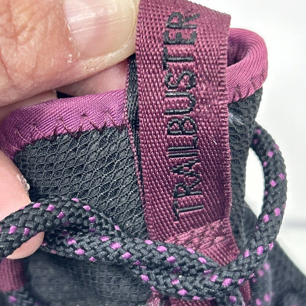 New Balance Fresh Foam Trailbuster Women's Size 8 Black Gray Purple Trails Hike - Picture 14 of 15